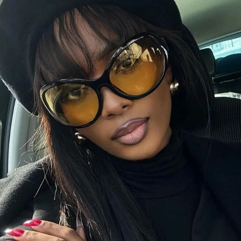 Sunglasses Uv400 - Vintage Y2K Cat Eye Sunglasses For