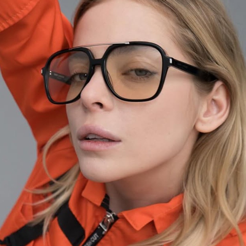 New Double Bridge Pilot Sungla - Designer Sunglasses recension och pris