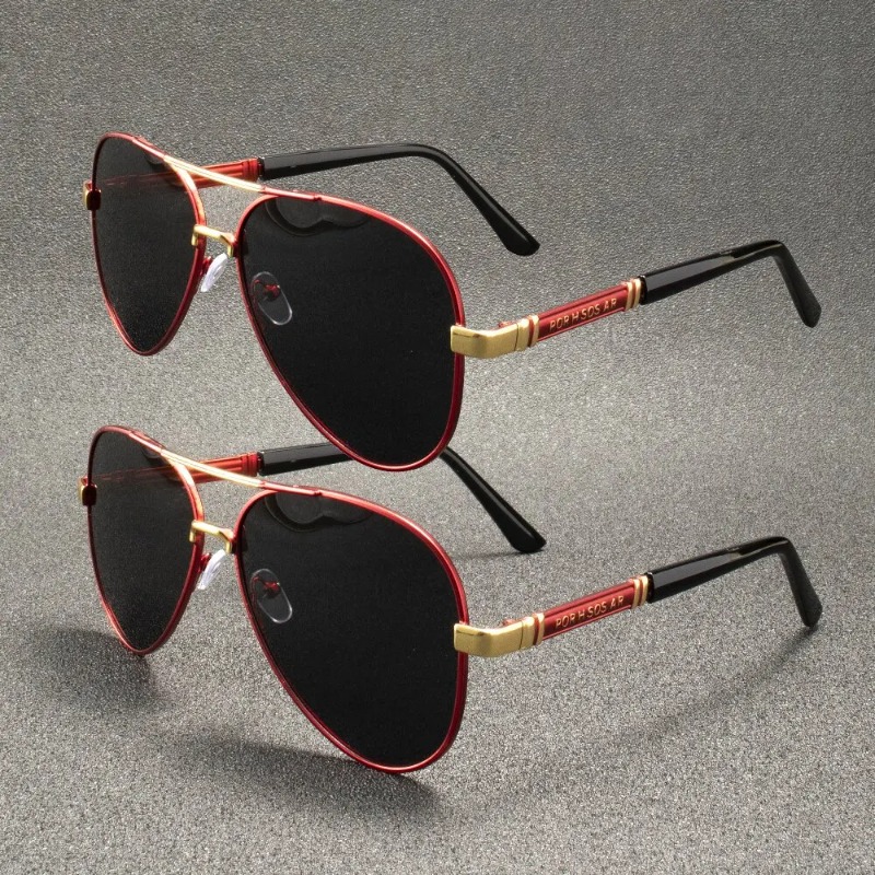 1/2PCS Retro Polarized Sunglas - Designer Sunglasses recension och pris