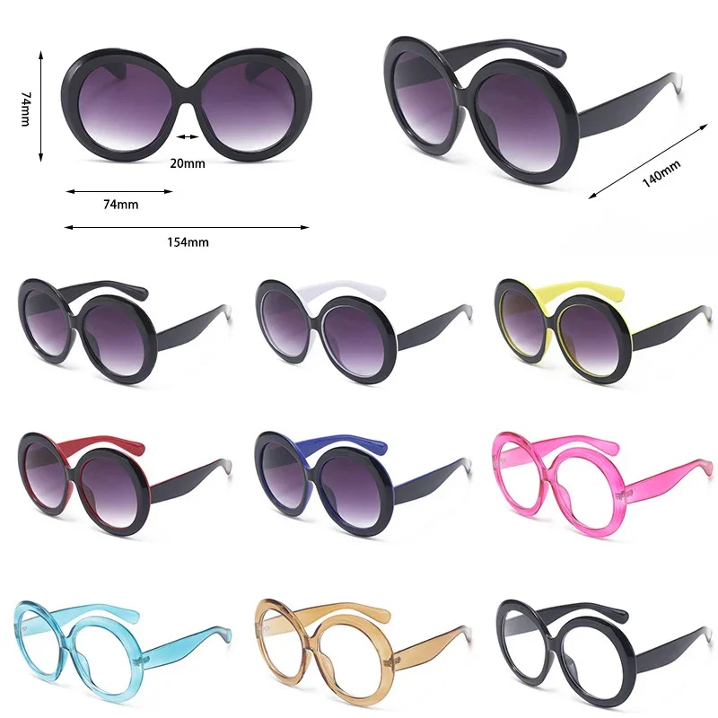 Oversized Round Sunglasses Wom - Designer Sunglasses recension och pris