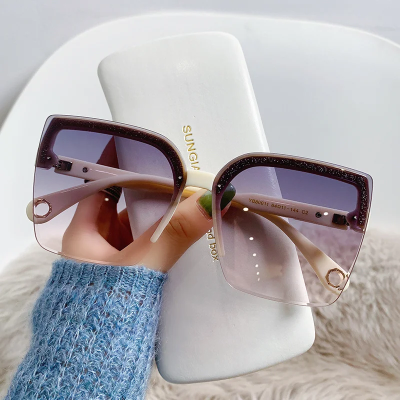 Oversized Sunglasses Man Woman - Designer Sunglasses recension och pris