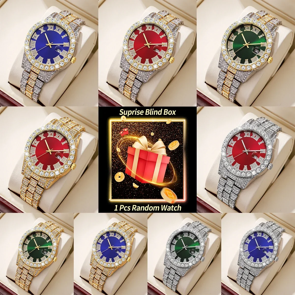 Mystery Blind Box Men Watch Ra - Luxury Watch Men recension och pris