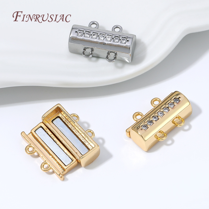 Magnetic Necklace Clasp 18K Go - Gold Plated Jewelry recension och pris