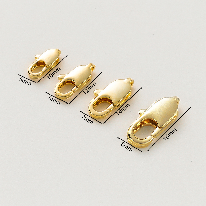 10Pcs 14K/18K Gold Plated Bras - Gold Plated Jewelry recension och pris