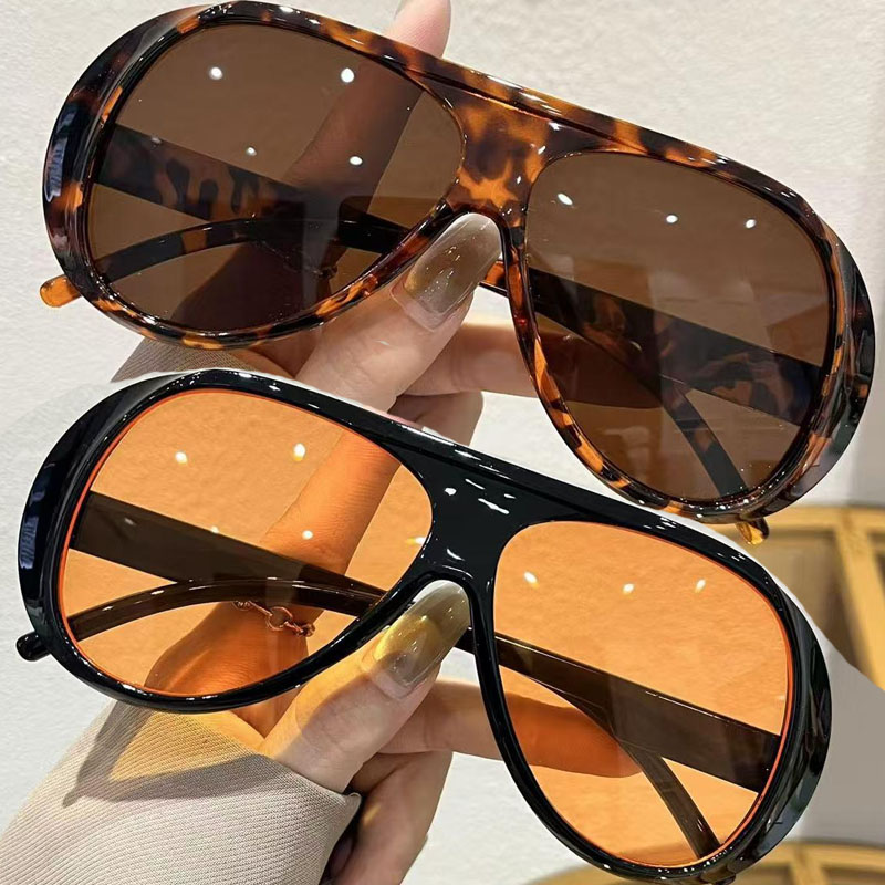Oversized Sunglasses Women Fas - Sunglasses Uv400 recension och pris